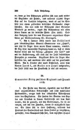 39. Erneuerter Krieg zwischen England und Frankreich