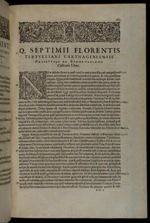 De Exhortatione Castitatis Liber.