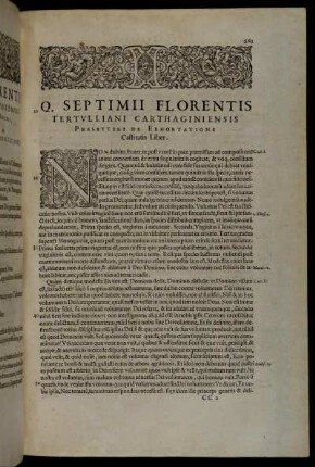 De Exhortatione Castitatis Liber.