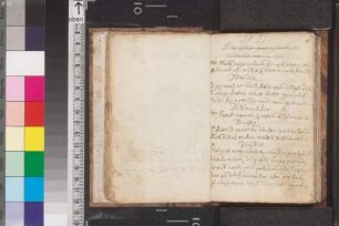 Notizen; Bl. 15-16