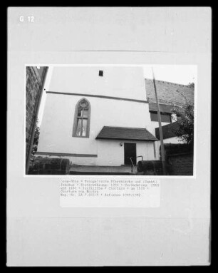 Evangelische Pfarrkirche & ehemals Sankt Jakobus — Chorturm