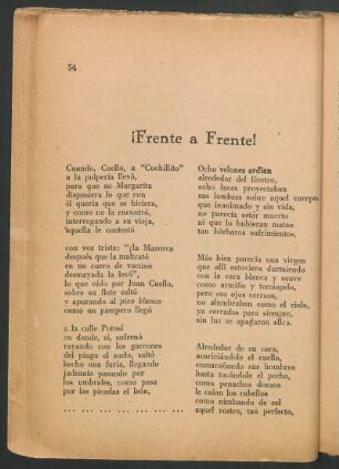 ¡Frente a Frente!
