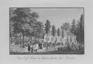 "Das Coffe-Hauß im Großen Garten b. Dresden"