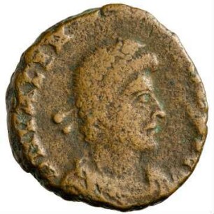 Münze, Aes 4, 364 - 378 n. Chr.