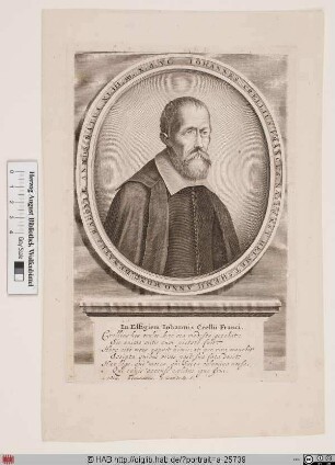 Bildnis Johann Crell