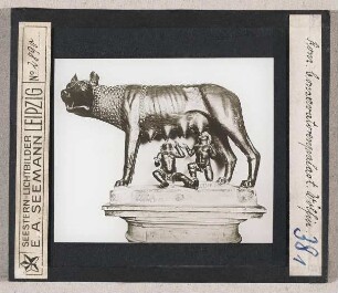 Rom, Konservatorenpalast, Wölfin mit Romulus und Remus (Seestern-Nr. 2890)