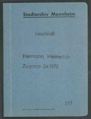 Diverse Aufsätze und Reden
