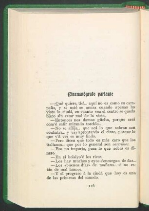 Cinematógrafo parlante