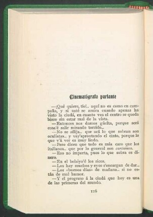 Cinematógrafo parlante