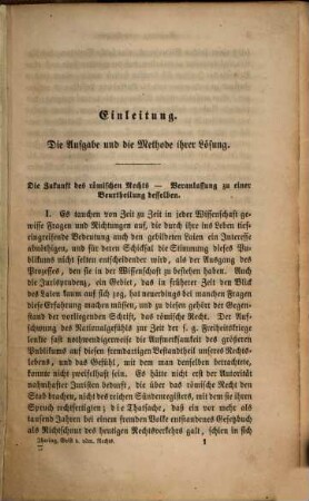 Geist des römischen Rechts auf den verschiedenen Stufen seiner Entwicklung, 1