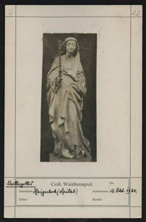 Muttergottes Standort: Haigerloch (Spital)