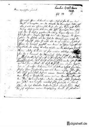 93: Brief von Johann Georg Sulzer an Johann Wilhelm Ludwig Gleim