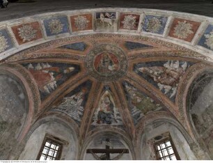 Segnender Christus, Madonna und der vier Kirchenväter