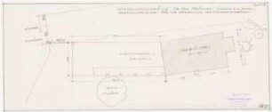 Garten Fraenkel, Berlin-Kladow: Wirtschaftsgebäude Lageplan, 1:100