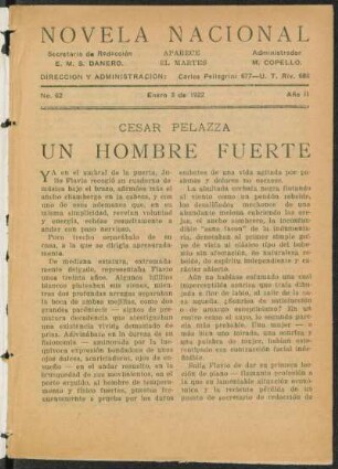 Un hombre fuerte - [Parte única]