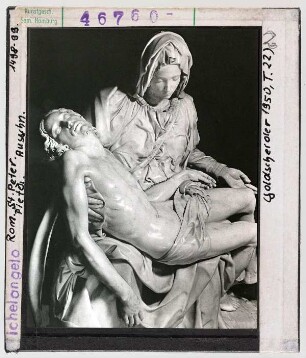 Michelangelo: Pietà. Rom, St. Peter