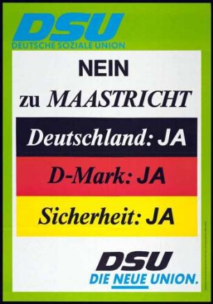 DSU, Europawahl 1994