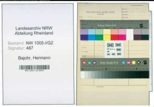 Entnazifizierung Hermann Bajohr , geb. 08.12.1897 (Polizeibeamter)
