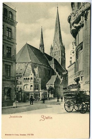Jacobikirche. Stettin