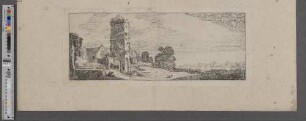 [Landschaft mit einem Turm]