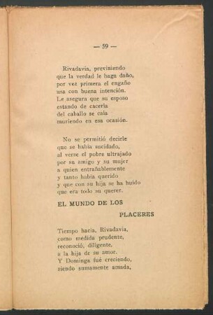 El mundo de los placeres