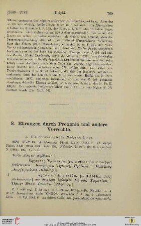 8. Ehrungen durch Proxenie und andere Vorrechte