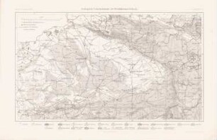 Westfälisches Becken: Lageplan (aus: Atlas zur Zeitschrift für Bauwesen, hrsg. v. L.v.Tiedemann, Jg. 33, 1883)