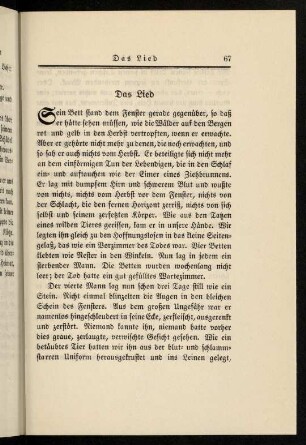 67-74, Das Lied