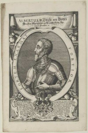 Bildnis des Albertus I. von Brandenburg