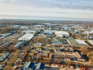 Reinbek: Luftbild des Gewerbegebiets Reinbek/Glinde mit Blick in Richtung Hamburg
