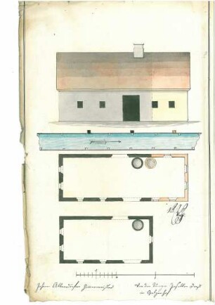 Zwei Baugesuche (Blatt 305 - 310)