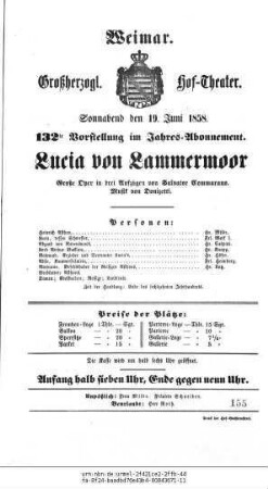 Lucia von Lammermoor