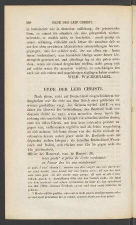 Erde Der Leib Christi.