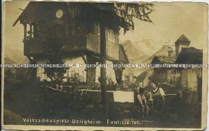 Szene aus "Wilhelm Tell" in den Volksschauspielen Ötigsheim