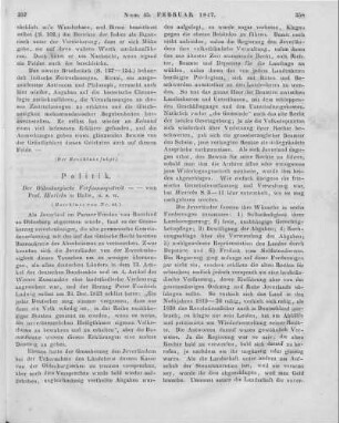 Hinrichs, H. F. W.: Der Oldenburgische Verfassungsstreit. Nach gedruckten und ungedruckten Quellen. Ein Beitrag zur Erörterung des deutschen Verfassungswesens seit dem Befreiungskriege bis auf unsere Tage. Magdeburg: Koch 1846 (Beschluss von Nr. 44)