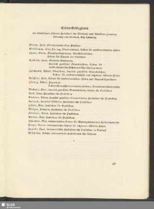 Lehrerkollegium