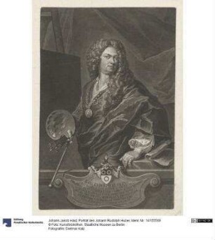 Porträt des Johann Rudolph Huber