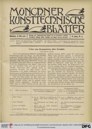 4: Ueber das Restaurieren alter Gemälde, [3]