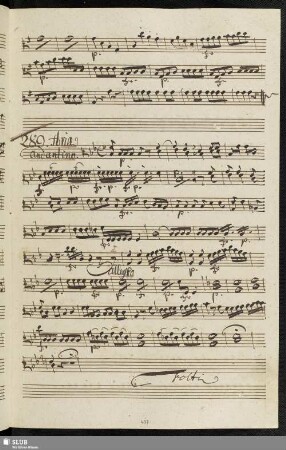 289. Aria: Eccovi l'impresario quel galantuom sincero / Paisiello, G.