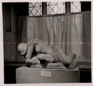 Berlin, Bildhauer Professor Fritz Klimsch, Figur "Psyche"