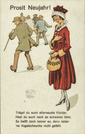 Prosit Neujahr! - Trägst du auch allerneuste Kleider, [...]