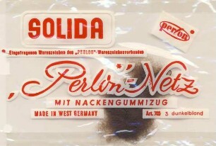 SOLIDA PERLON-HAARNETZ