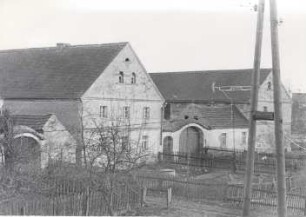 Bauernhof in Räckelwitz : Bauwesen - Wirtschaftsgebäude und Gehöfte. Ort: Hornja Łužica / Oberlausitz. Bauernhof in der katholischen Oberlausitz