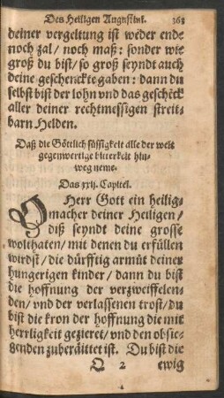 Daß die Göttliche süssigkeit alle der welt gegenwertige bitterkeit hinweg neme. Das xxii. Capitel.