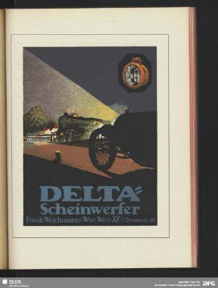 Delta-Scheinwerfer