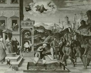 Das Martyrium des heiligen Laurentius