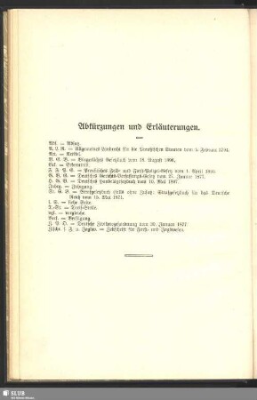 Abkürzungen und Erläuterungen