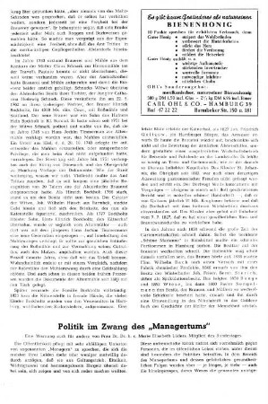 Politik im Zwang des "Managertums"