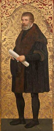 Georg Brück (1484-1557), sächsischer Kanzler, Reformatorenzimmer
