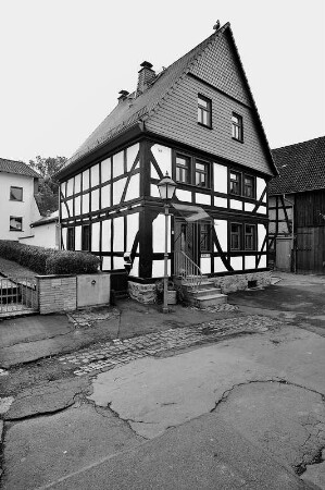 Fachwerkhaus; Schotten, Petersiliengasse 11
